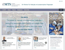 Tablet Screenshot of amts.ch